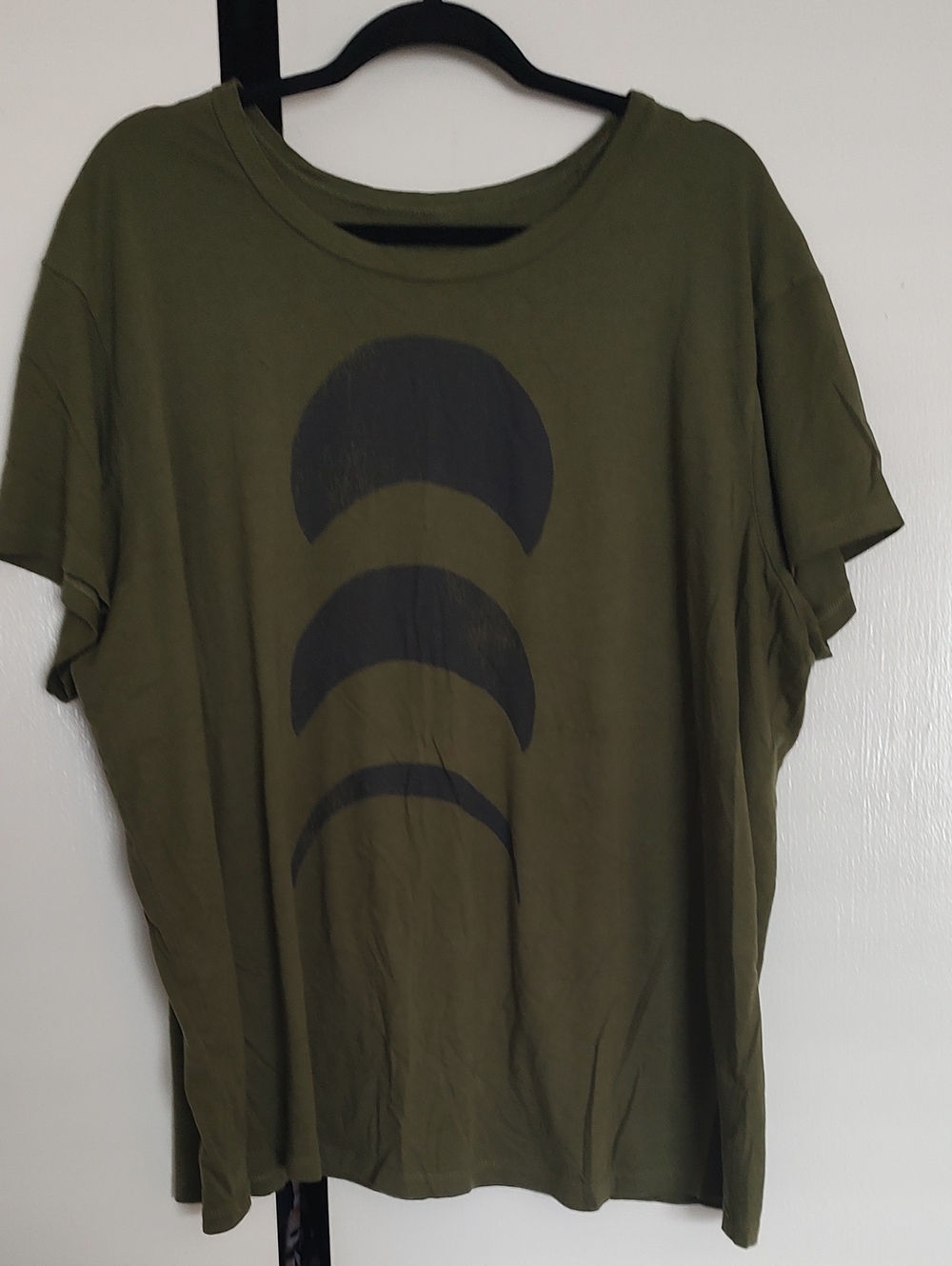 FIRST OFFER! torrid Olive Green Graphic Short Sleeve Tee